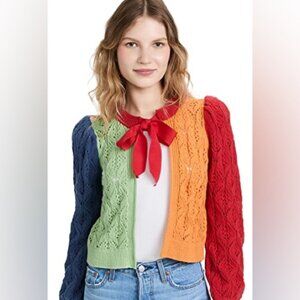 Alice and Olivia Kitty Bow Sweater